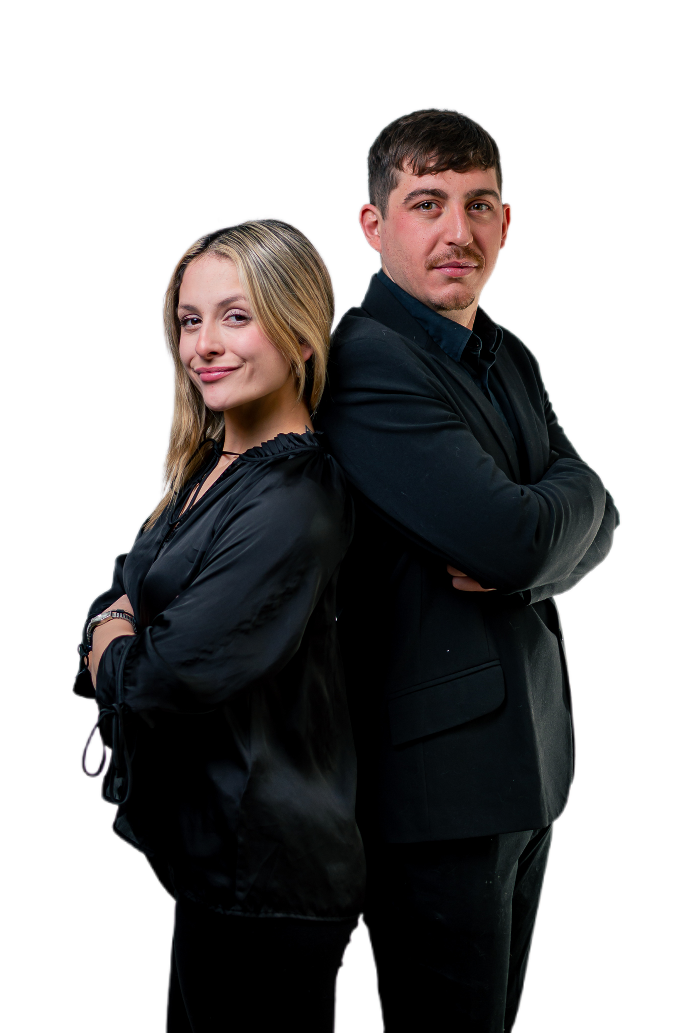 Fausto y Paula, fundadores de NB Productora